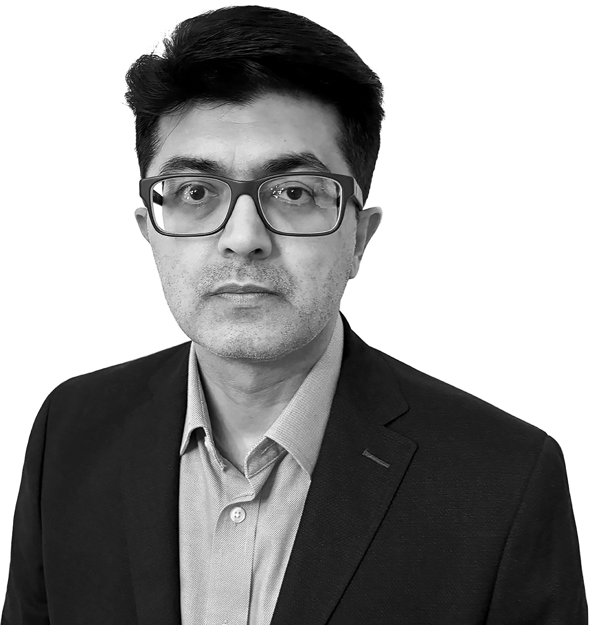 Portrait of Dr Nayyar  Saleem